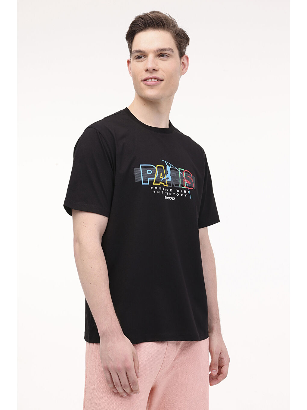 M-POSSIB TEE 4FX Siyah Erkek Kısa Kol Tişört