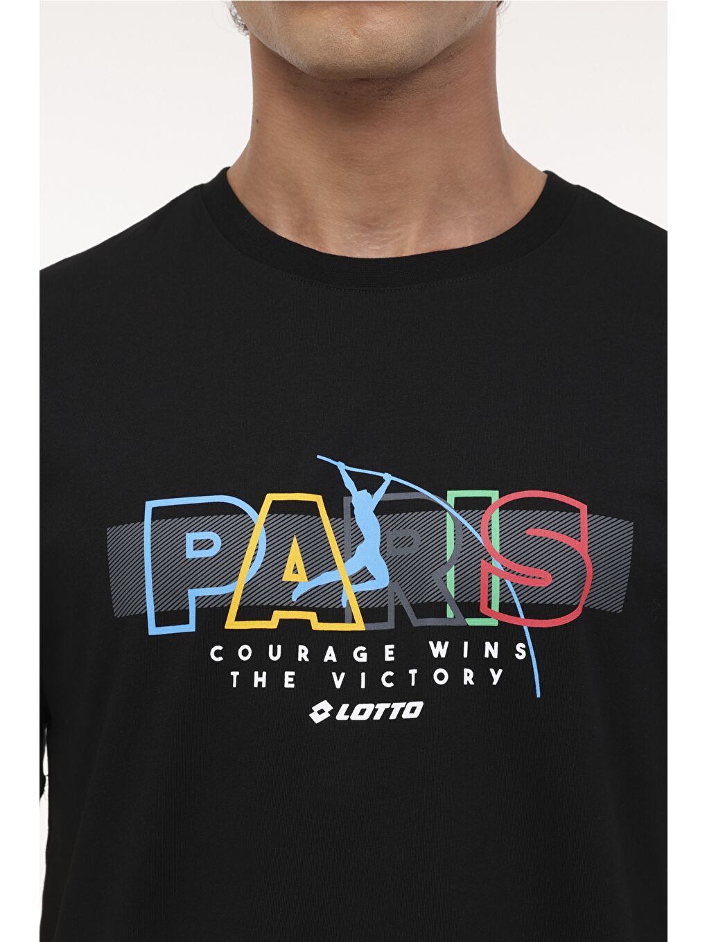 M-POSSIB TEE 4FX Siyah Erkek Kısa Kol Tişört-3