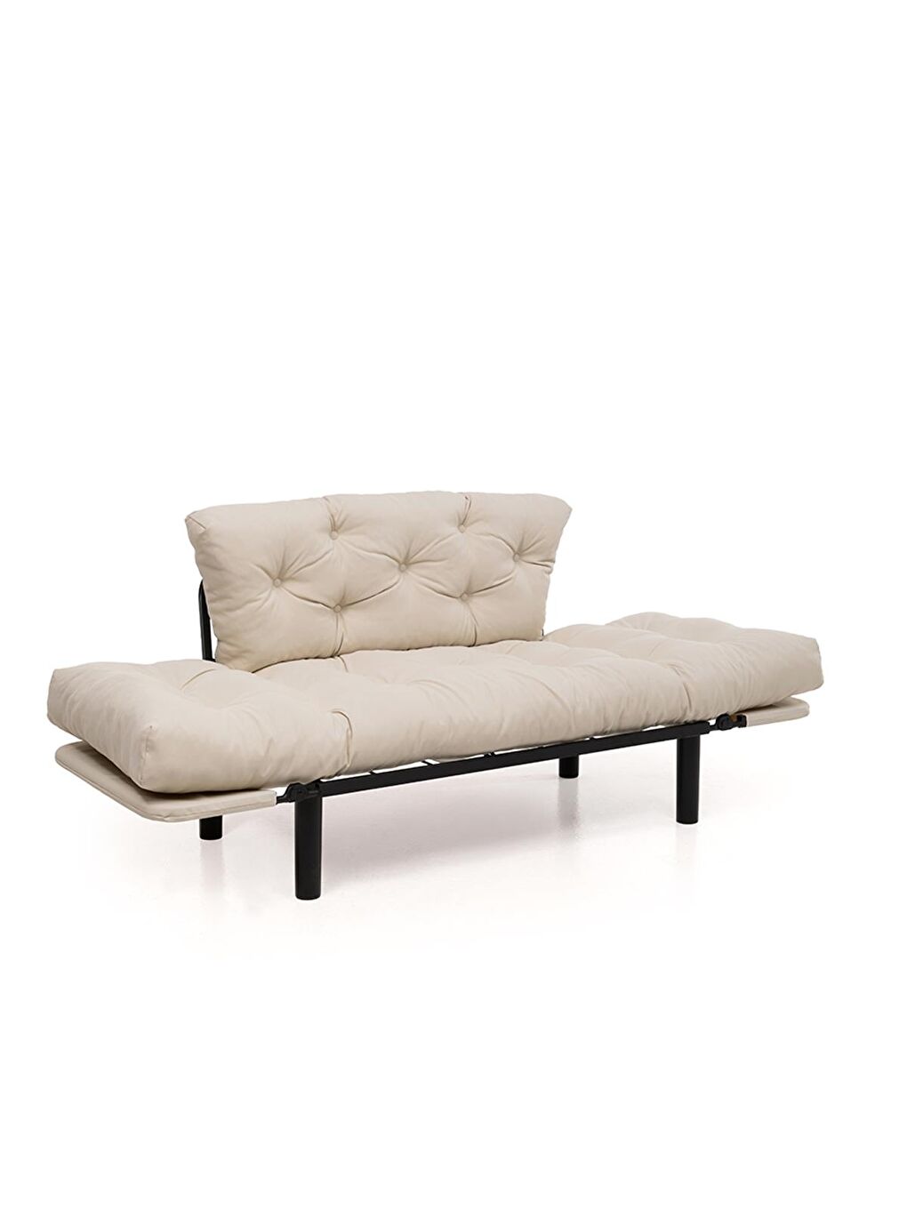 Nitta İkili Su Geçirmez Yataklı Bahçe Koltuğu - Bej-6