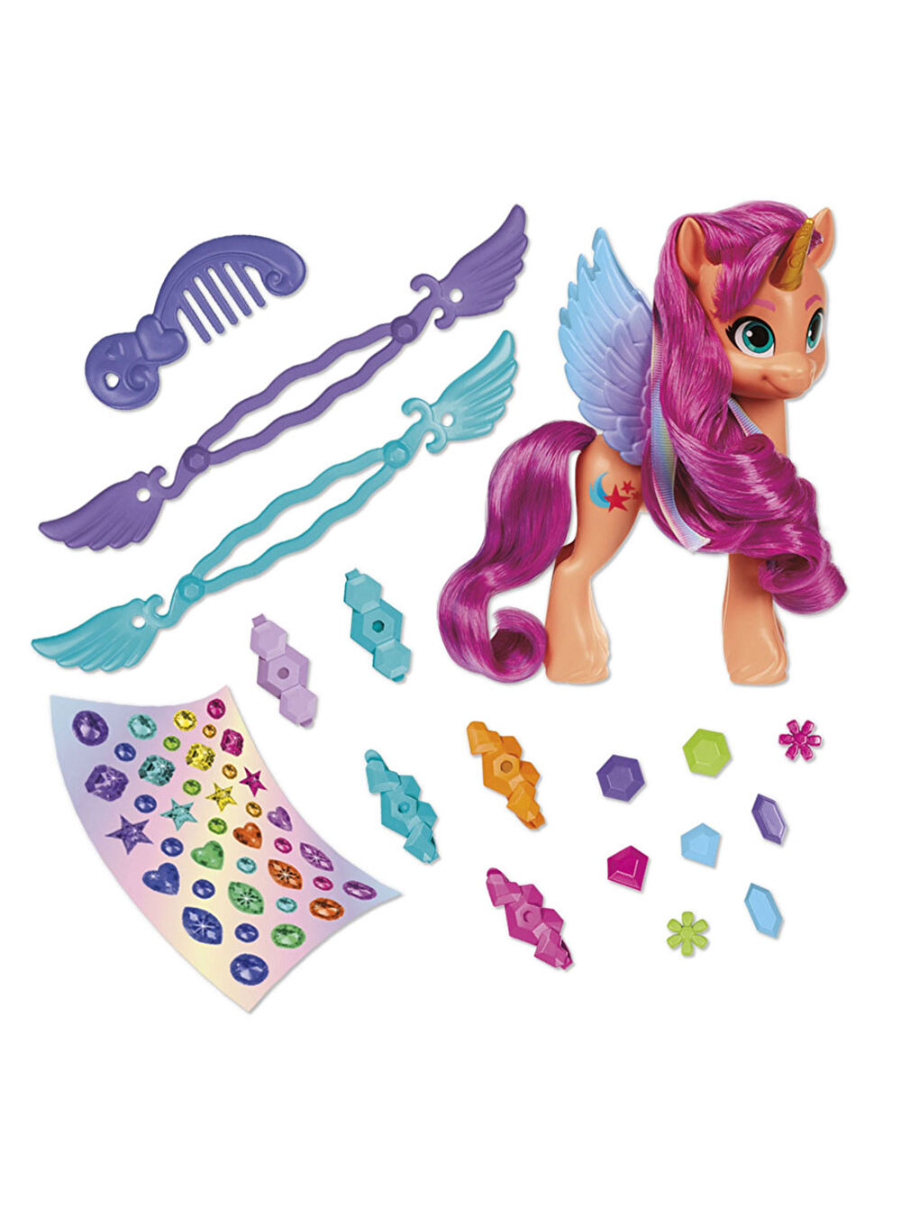 My Little Pony Renksiz Ribbon Hairstyles Sunny Starscout F3873 - 4