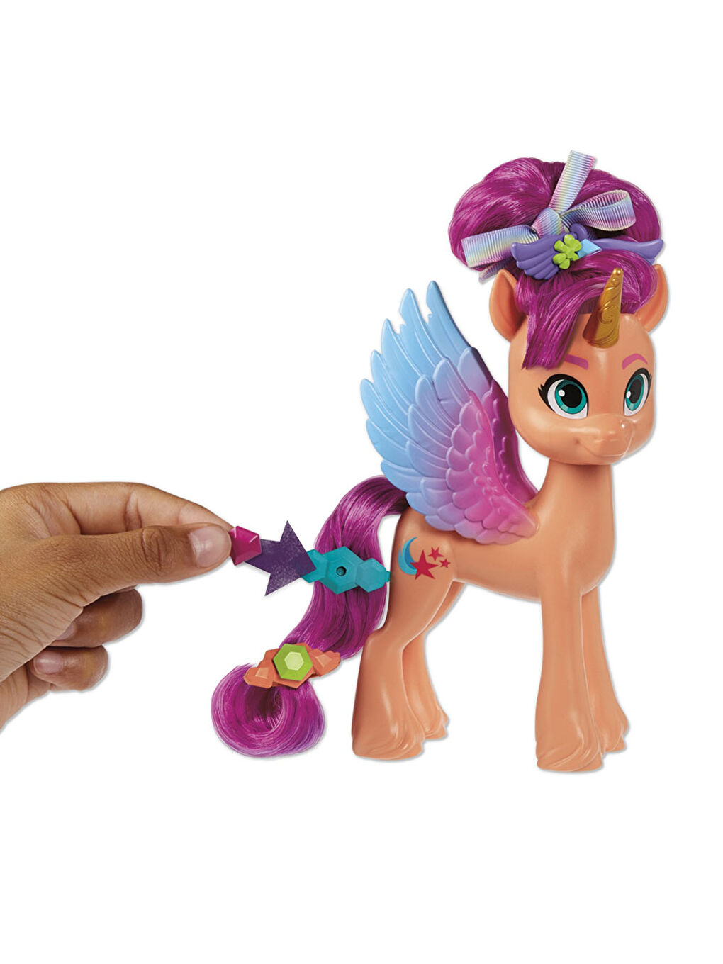 My Little Pony Renksiz Ribbon Hairstyles Sunny Starscout F3873 - 3