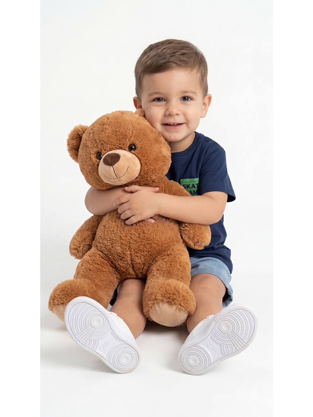 Lacivert Skate Ramp Baskılı Erkek Bebek Alt Üst Takım-2