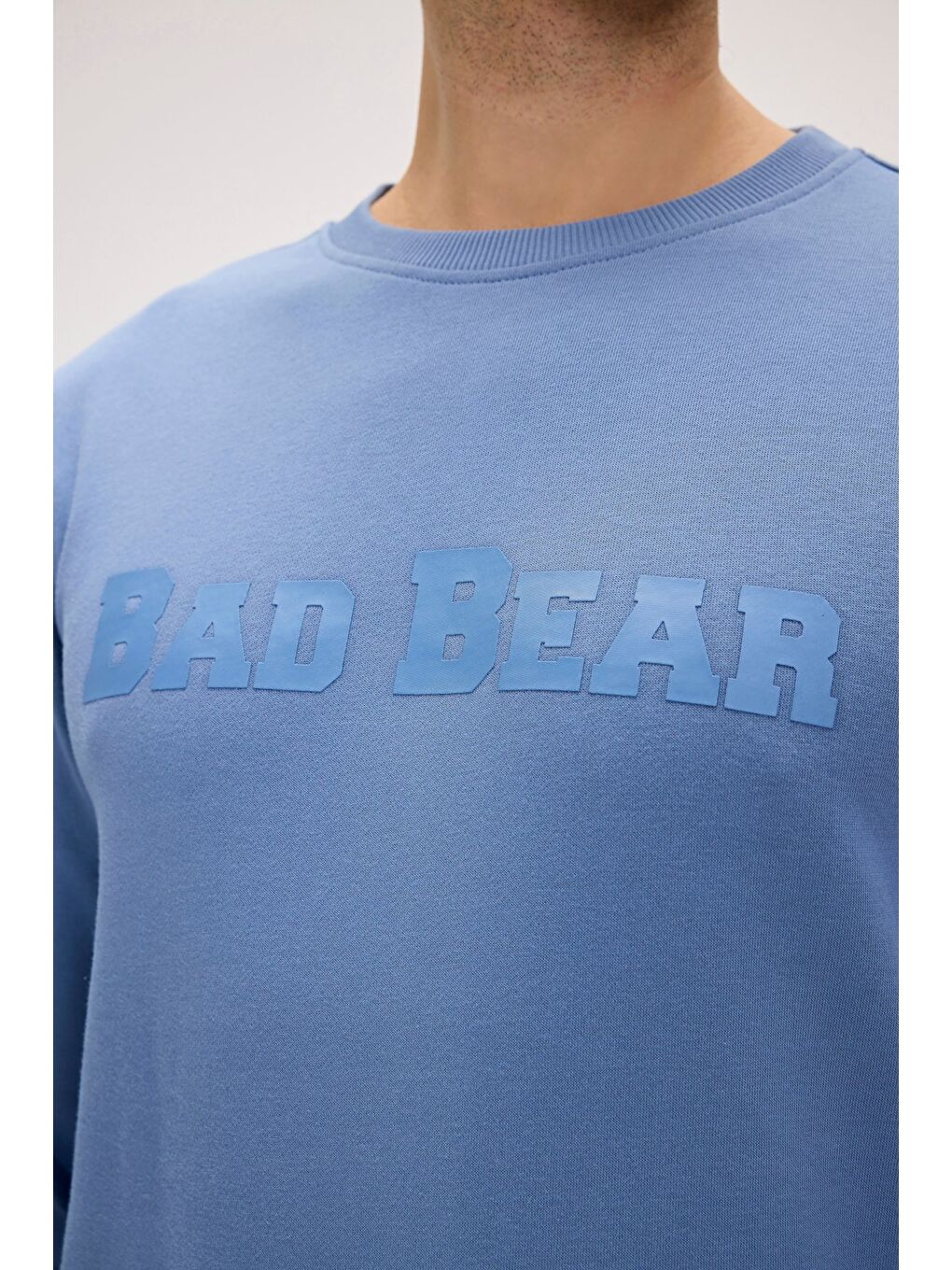 Bad Bear Açık Mavi Marlow Element Mavi Erkek Sweatshirt - 1