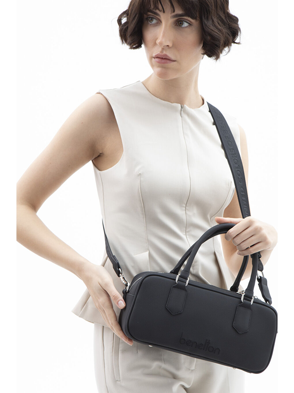 Siyah Kadin Çapraz Çanta Si̇yah BNT1621