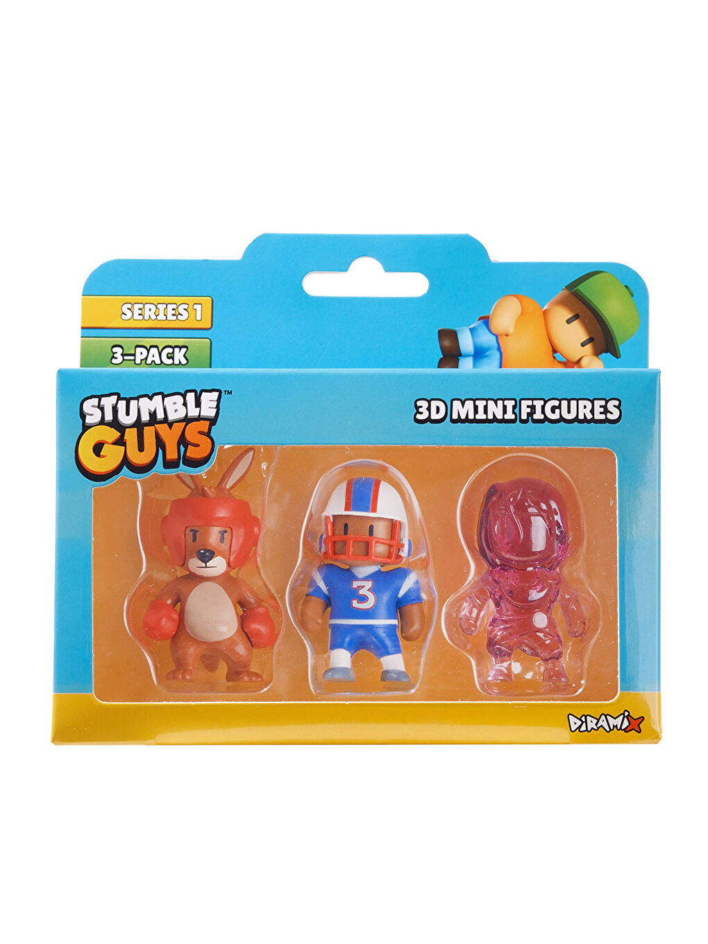 Stumble Guys Renksiz 3lü Mini Figür S1-SG-30005-3-2