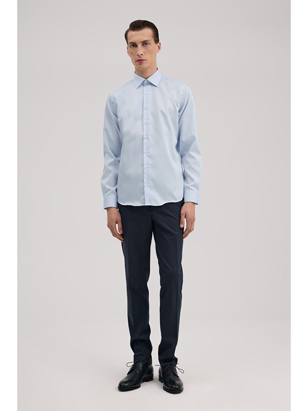 Mavi Comfort Fit %100 Pamuk Ütü Gerektirmeyen Non İron Gömlek