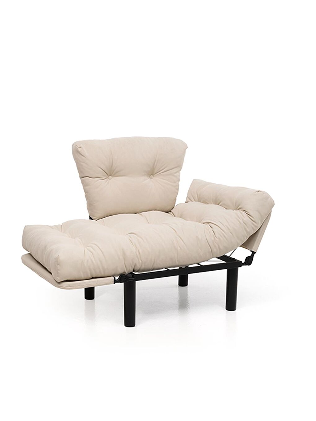 Nitta Tekli Su Geçirmez Bahçe Koltuğu - Bej-3