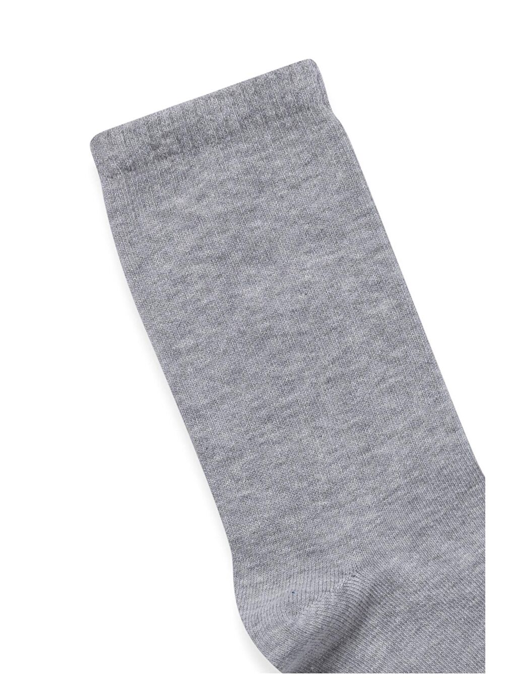 Uzun Basıc Soket Çorap Gri-1