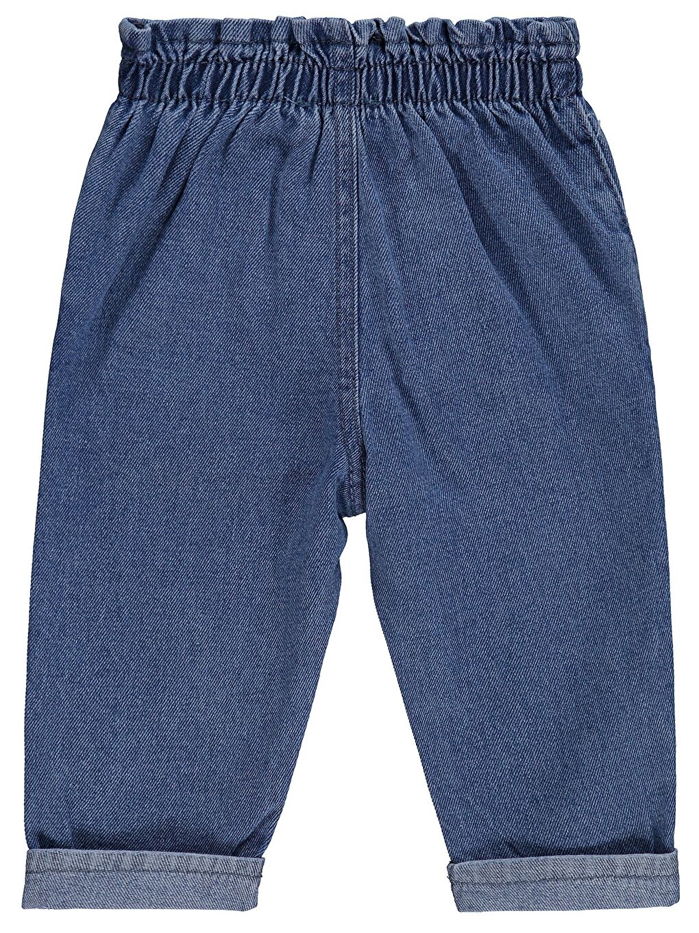 Baby Duble Paça 6-18 Ay Pantolon - Mavi-1