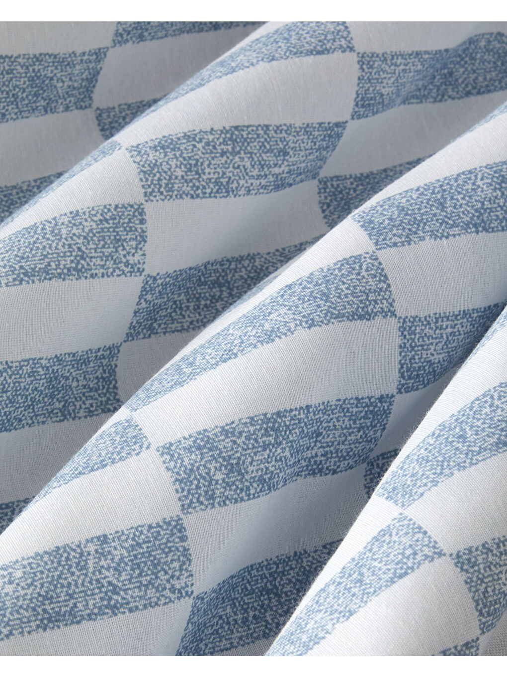 Block Dots Kolay Ütülenir Tek Kişilik Nevresim Takımı 160x220 cm Mavi-5