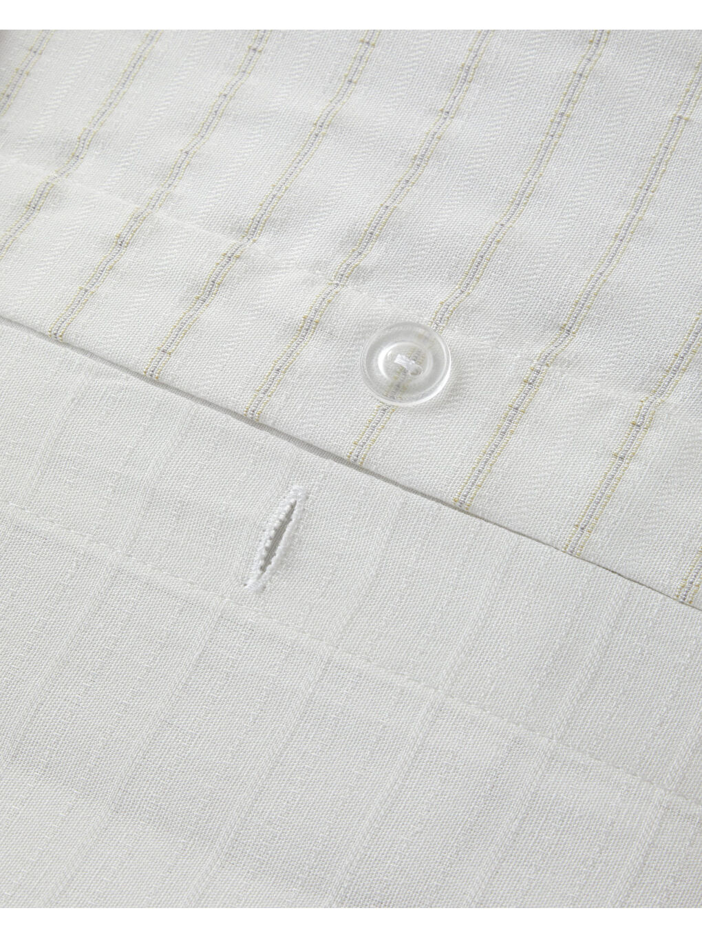 Sarı Glossline İpliği Boyalı Çift Kişilik Nevresim Takımı 200x220 cm Gold-6