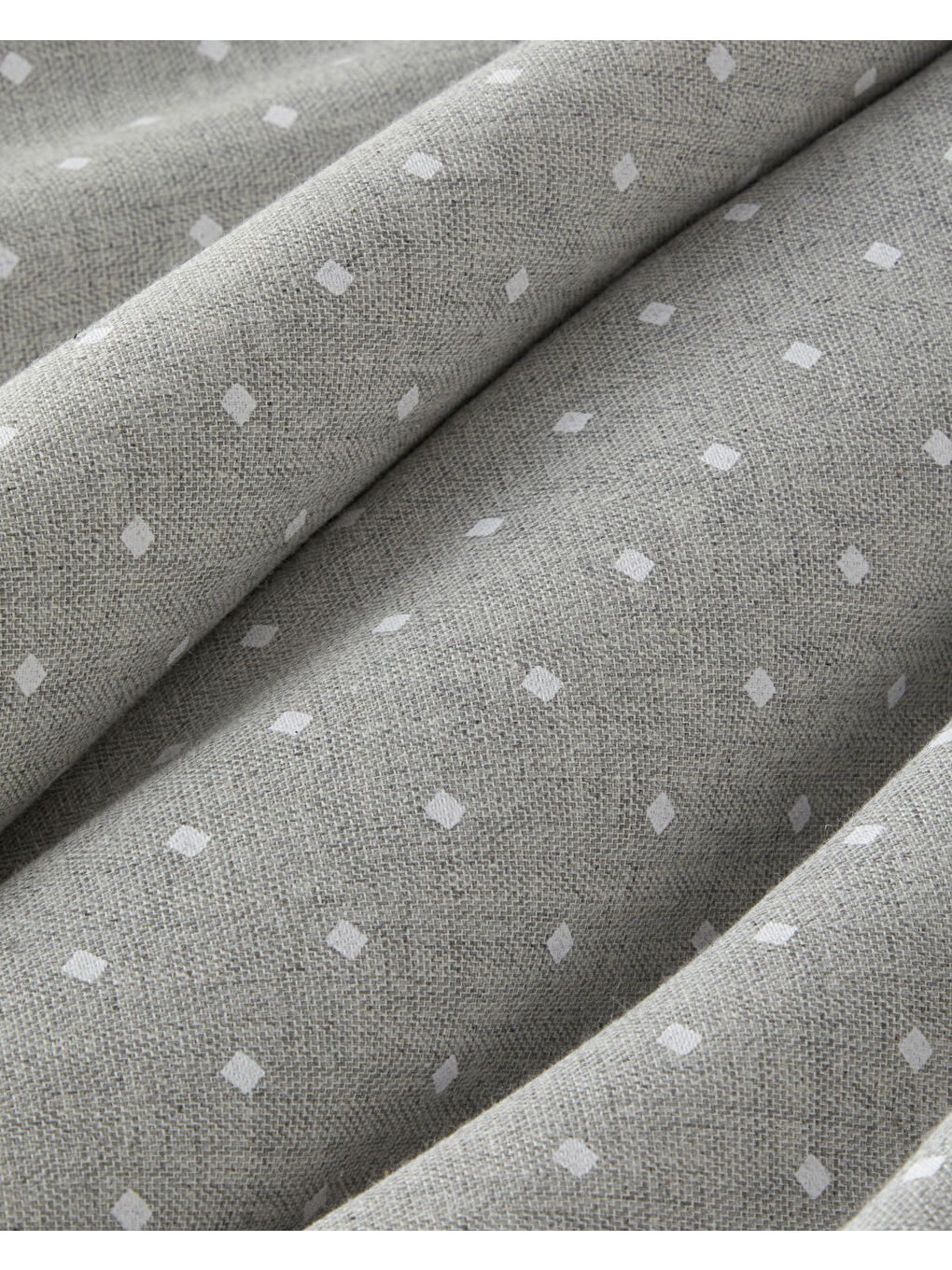 Mono Diamond İpliği Boyalı Çift Kişilik Nevresim Takımı 200x220 cm Gri-4