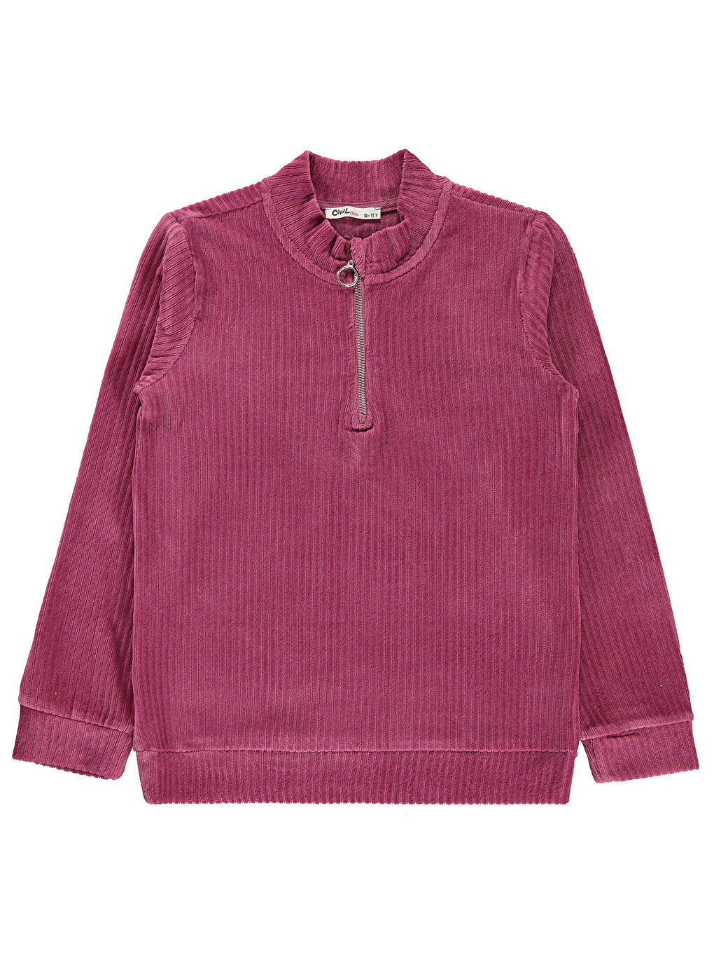 Civil Girls Kız Çocuk Sweatshirt 10-13 Yaş Mürdüm