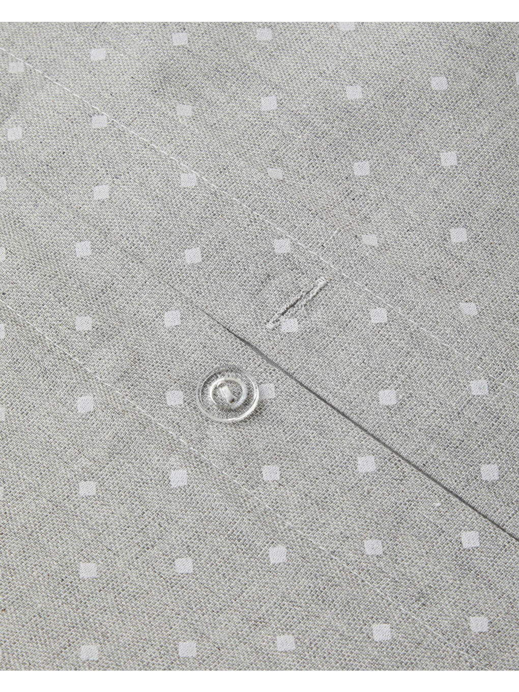 Mono Diamond İpliği Boyalı Çift Kişilik Nevresim Takımı 200x220 cm Gri-5