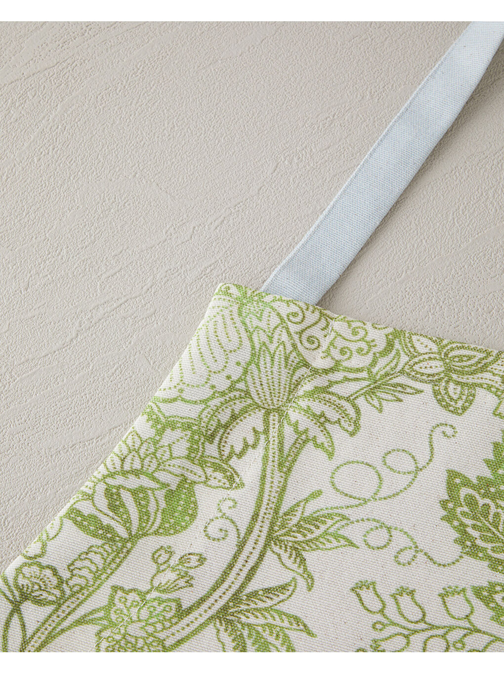 Greenery Pamuk Polyester Mutfak Önlüğü 65x75 cm Beyaz - Yeşil-2