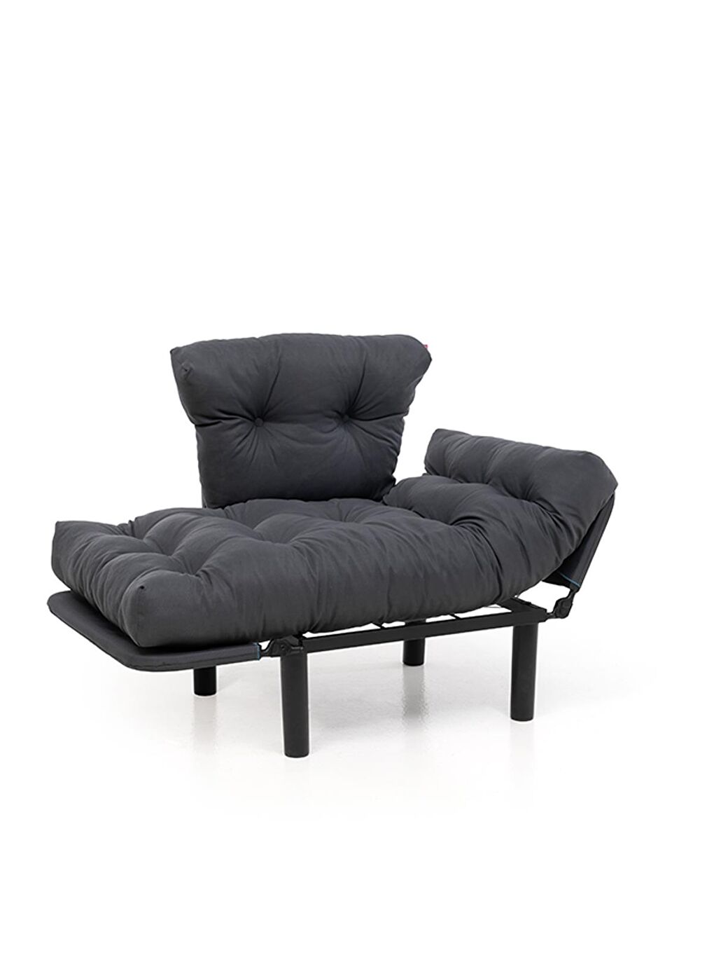 Nitta Tekli Su Geçirmez Bahçe Koltuğu - Antrasit-3