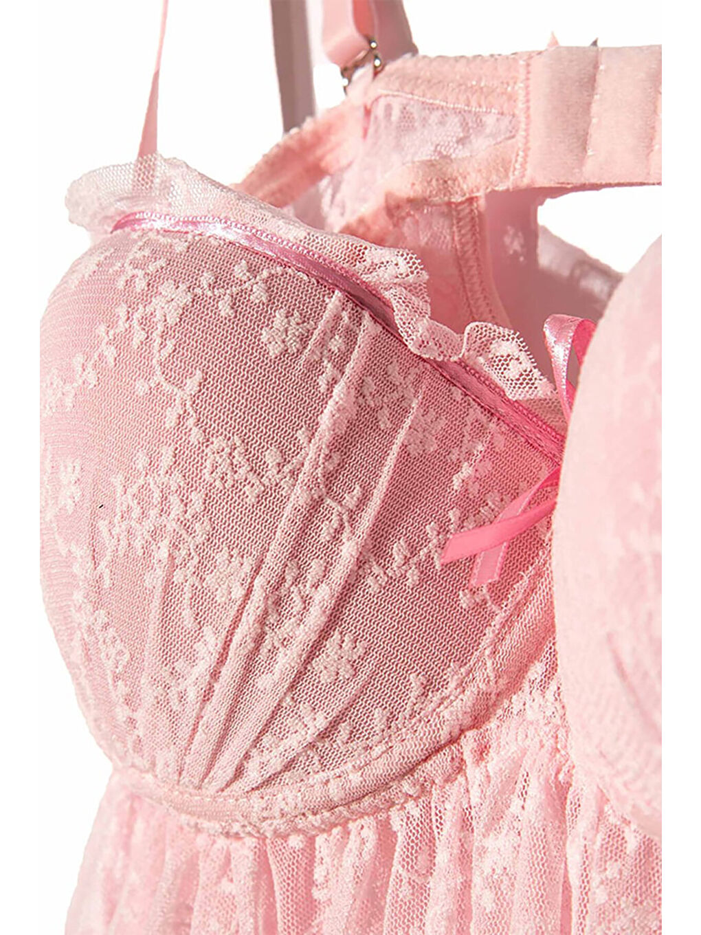 Pembe Fantezi Gecelik-2