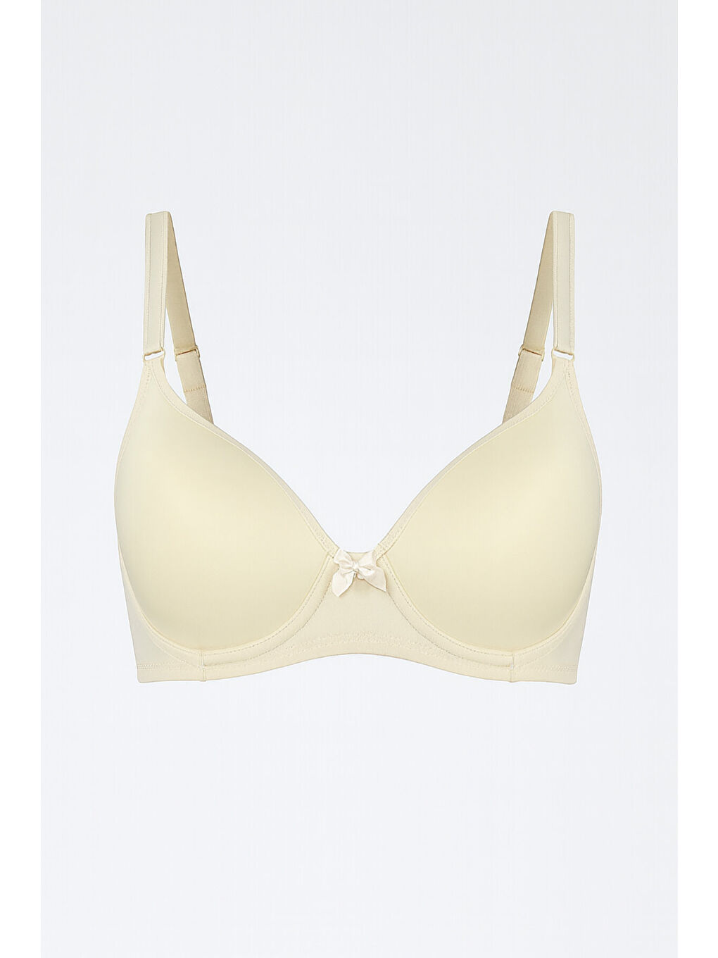 Bej Ten Rengi Stn Kaplı Tek Sütyen