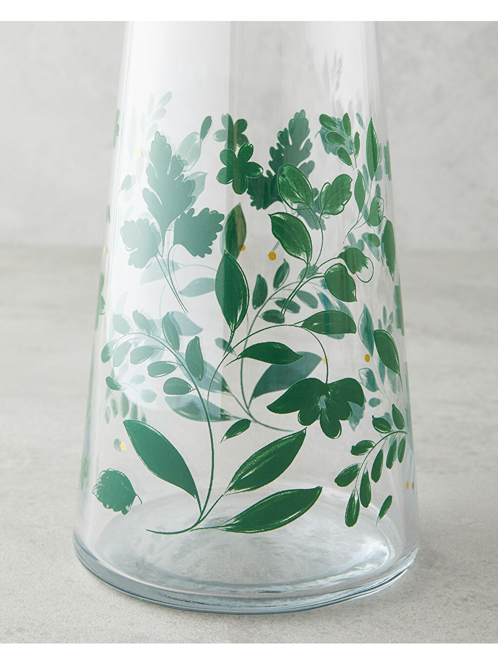 Leafscape Cam 3 Parça Su Takımı 1150 ml + 380 ml Yeşil-2