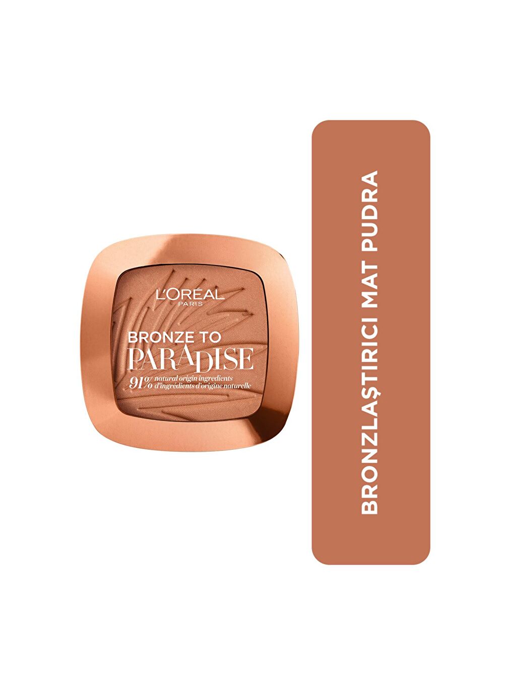 L'Oreal Paris Nude Bronze to Paradise Mat Bronzlaştırıcı Pudra 02 Baby One More Tan