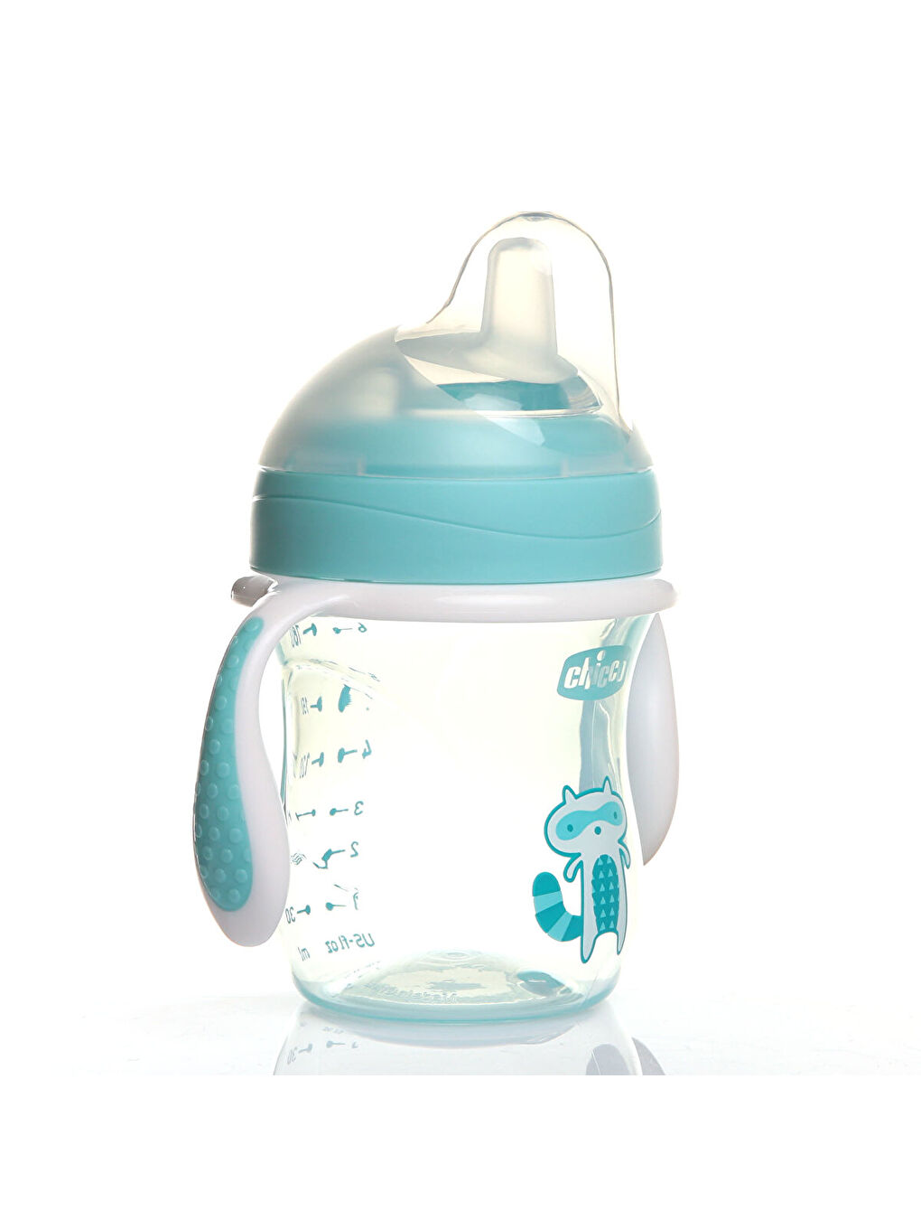 Yumuşak Uçlu Alıştırma Bardağı 4+ Ay 200 ml Mavi-1