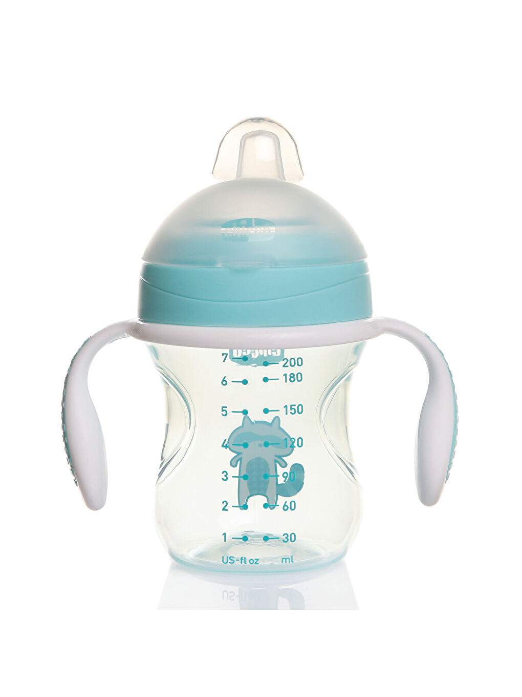 Yumuşak Uçlu Alıştırma Bardağı 4+ Ay 200 ml Mavi-2