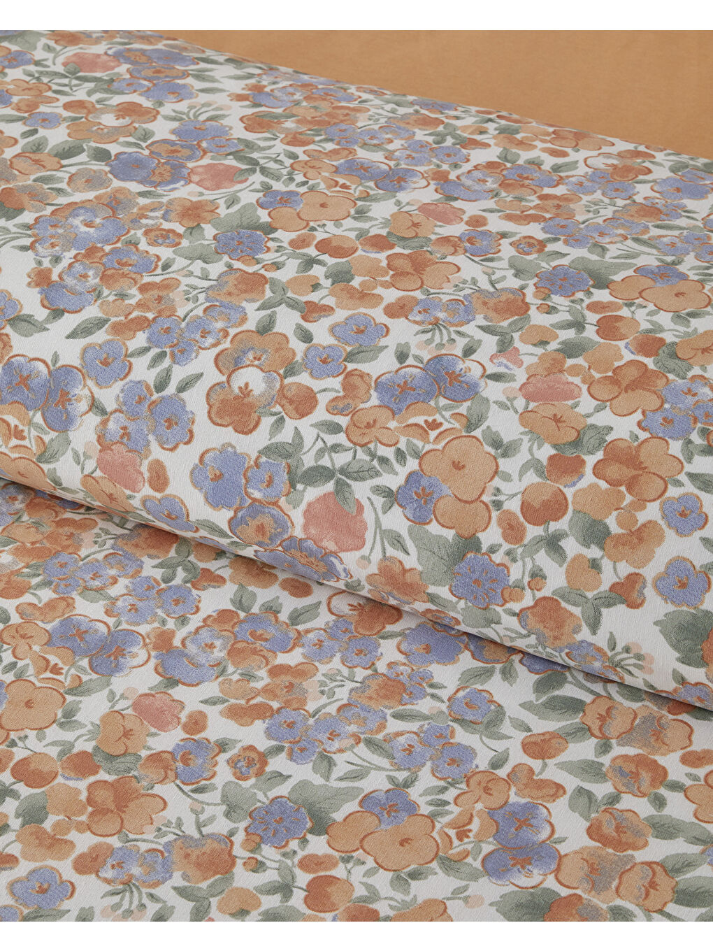 Promise Of Spring Kolay Ütülenir Çift Kişilik Nevresim Takımı 200x220 cm Turuncu-3