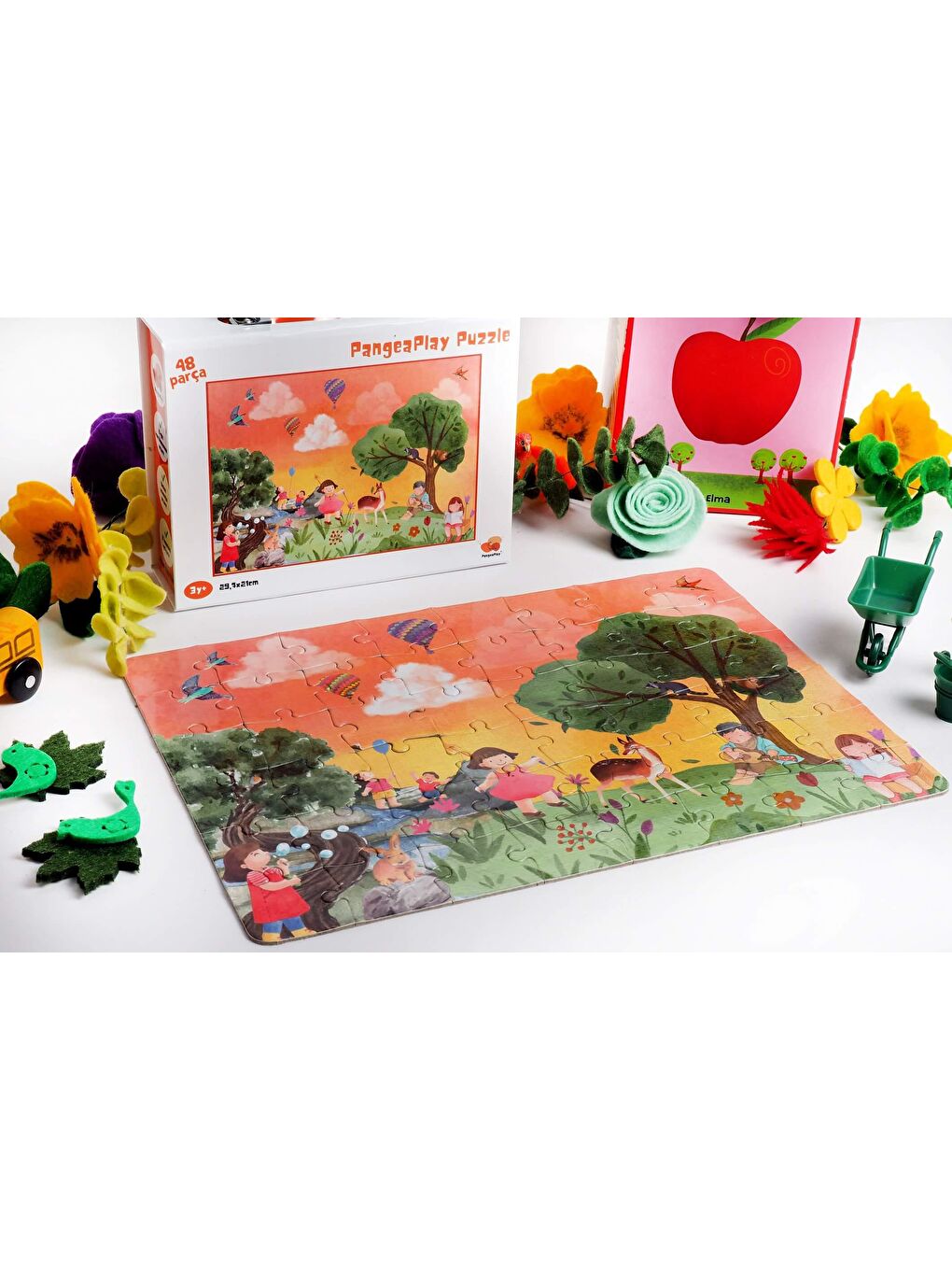 PangeaPlay Karışık 48 Parça Puzzle - Bir İlkbahar Sabahı - 4