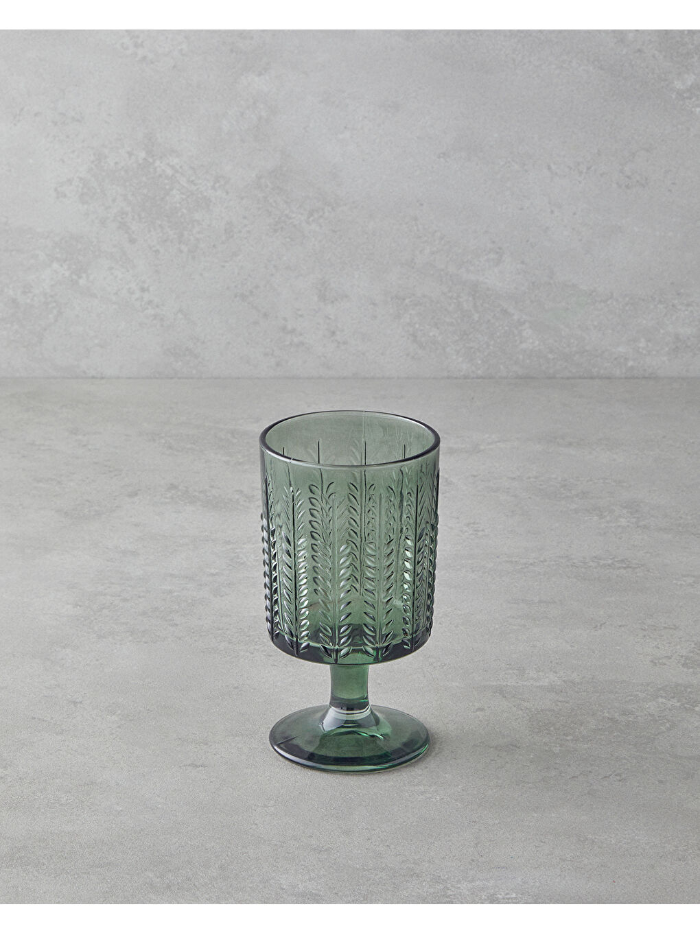 Plantopia Cam 2'li Kadeh 370 ml Yeşil-1