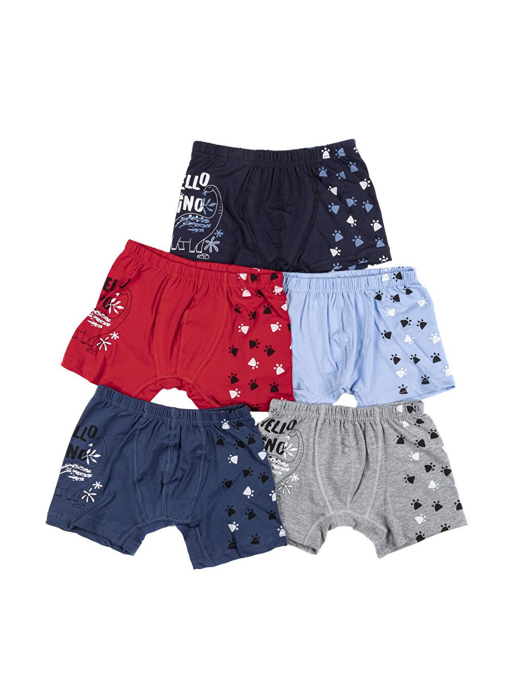 Karışık Erkek Çocuk Boxer 5 li Paket-1
