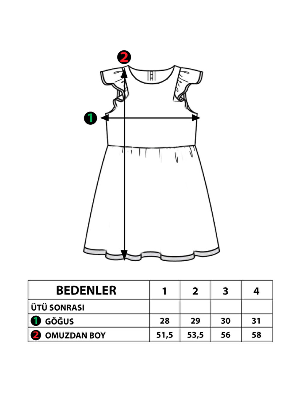 Toontoykids Lila Kız Çocuk Komple Ananas Baskılı Çiçek Aksesuarlı Elbise - 1