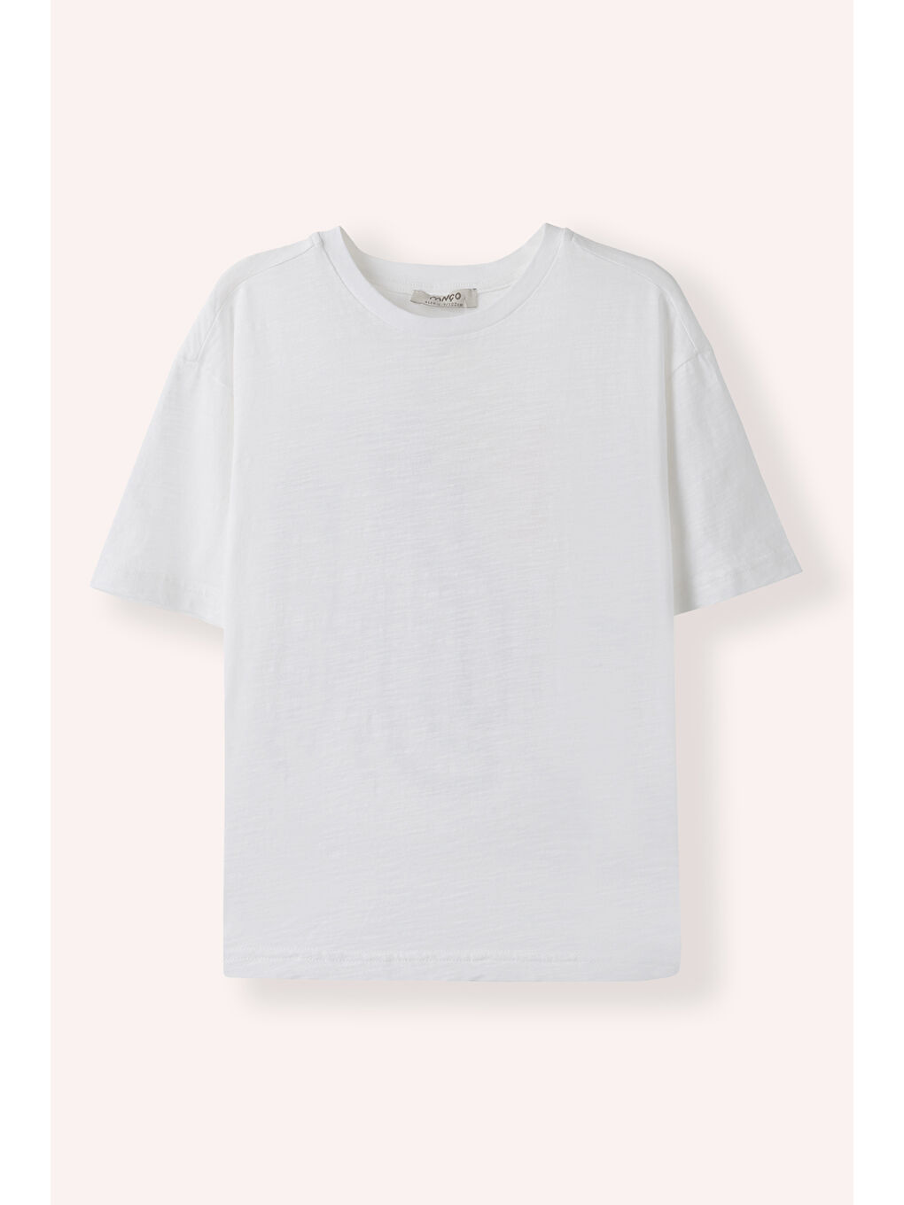 Erkek Çocuk Kısa Kollu T-Shirt Ekru