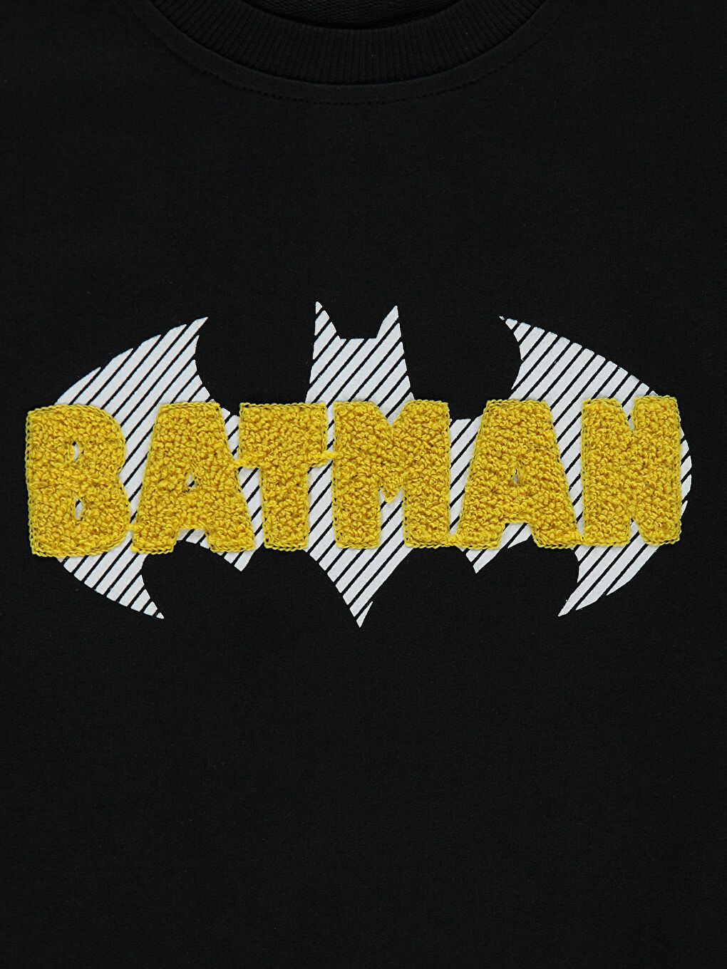 Batman Erkek Çocuk Sweatshirt 6-9 Yaş  Siyah-2