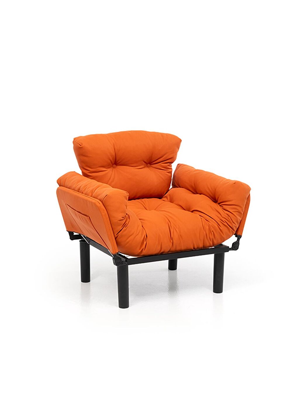 Nitta Tekli Su Geçirmez Bahçe Koltuğu - Turuncu-2