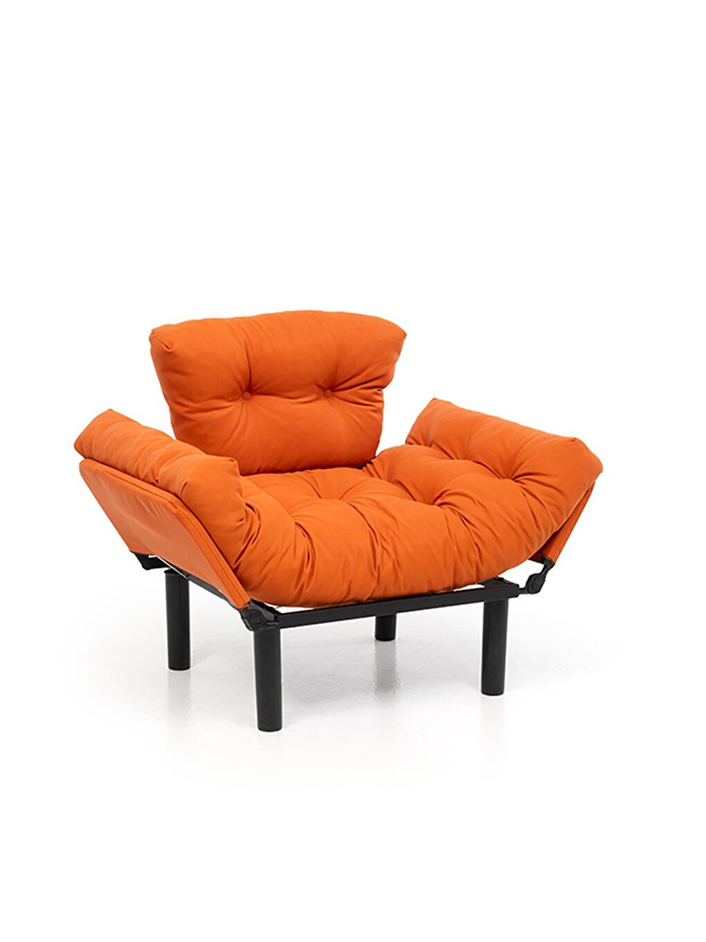 Nitta Tekli Su Geçirmez Bahçe Koltuğu - Turuncu-4