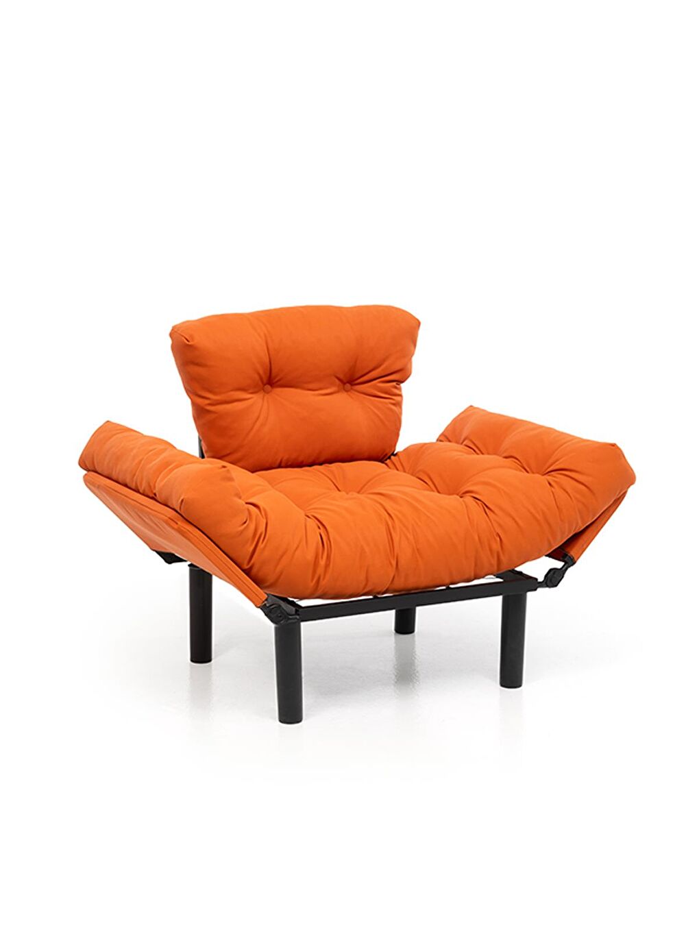 Nitta Tekli Su Geçirmez Bahçe Koltuğu - Turuncu-5