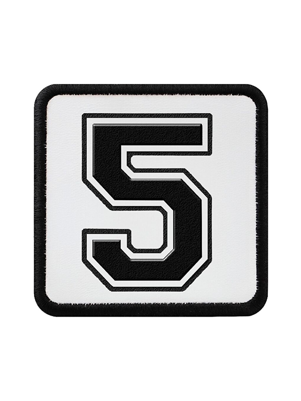 Siyah 5 Logolu Rozet