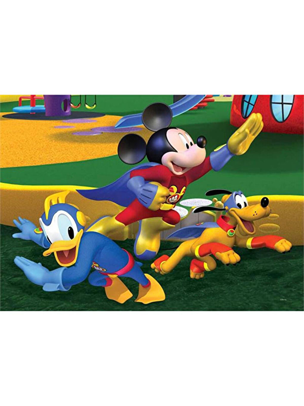 KS GAMES Renksiz Puzzle 50 Parça Mickey Mouse CR113-1