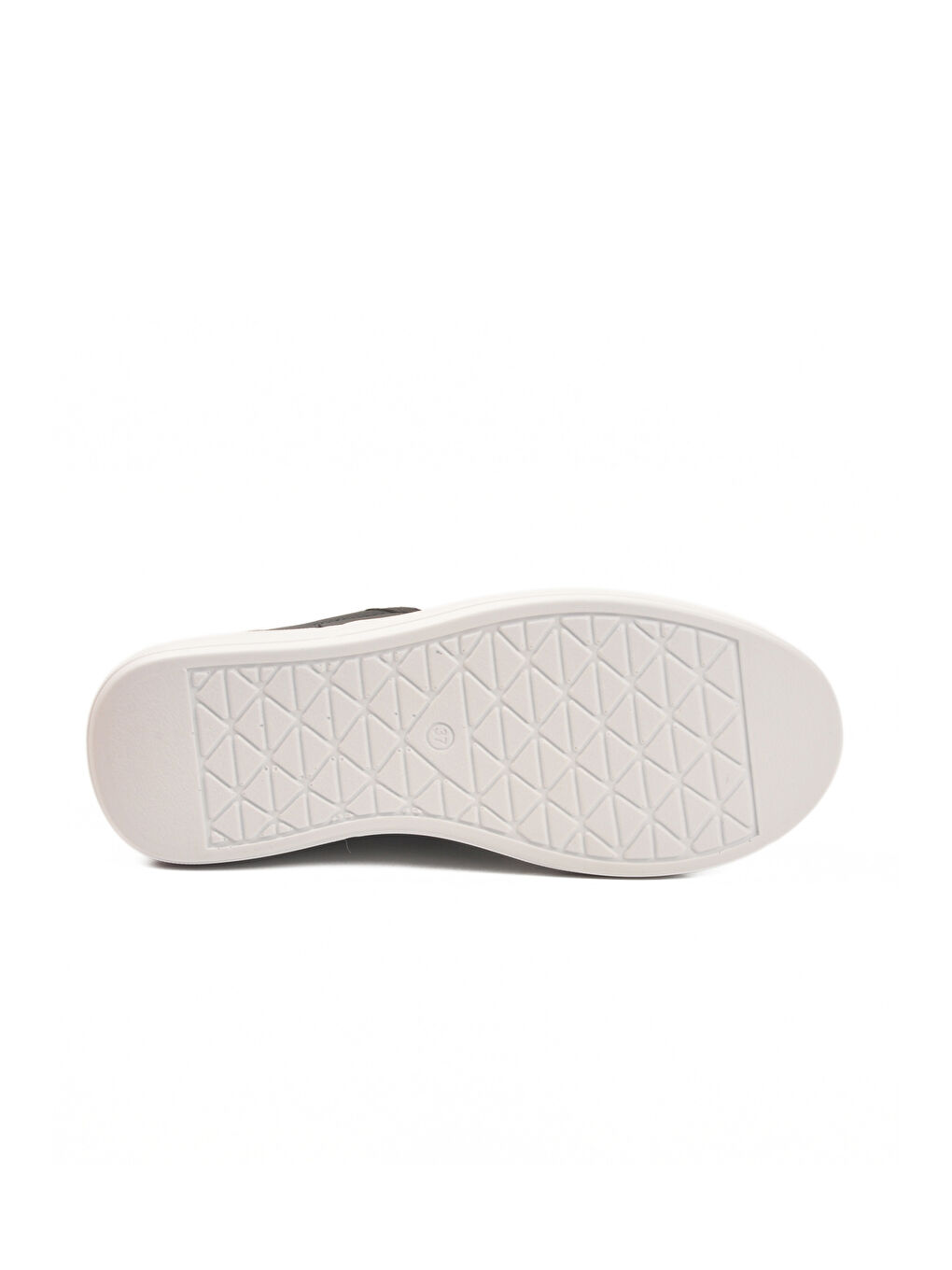 Siyah Beyaz Yüksek Taban Bağcıklı Unisex Sneaker DVS-01 Z-4