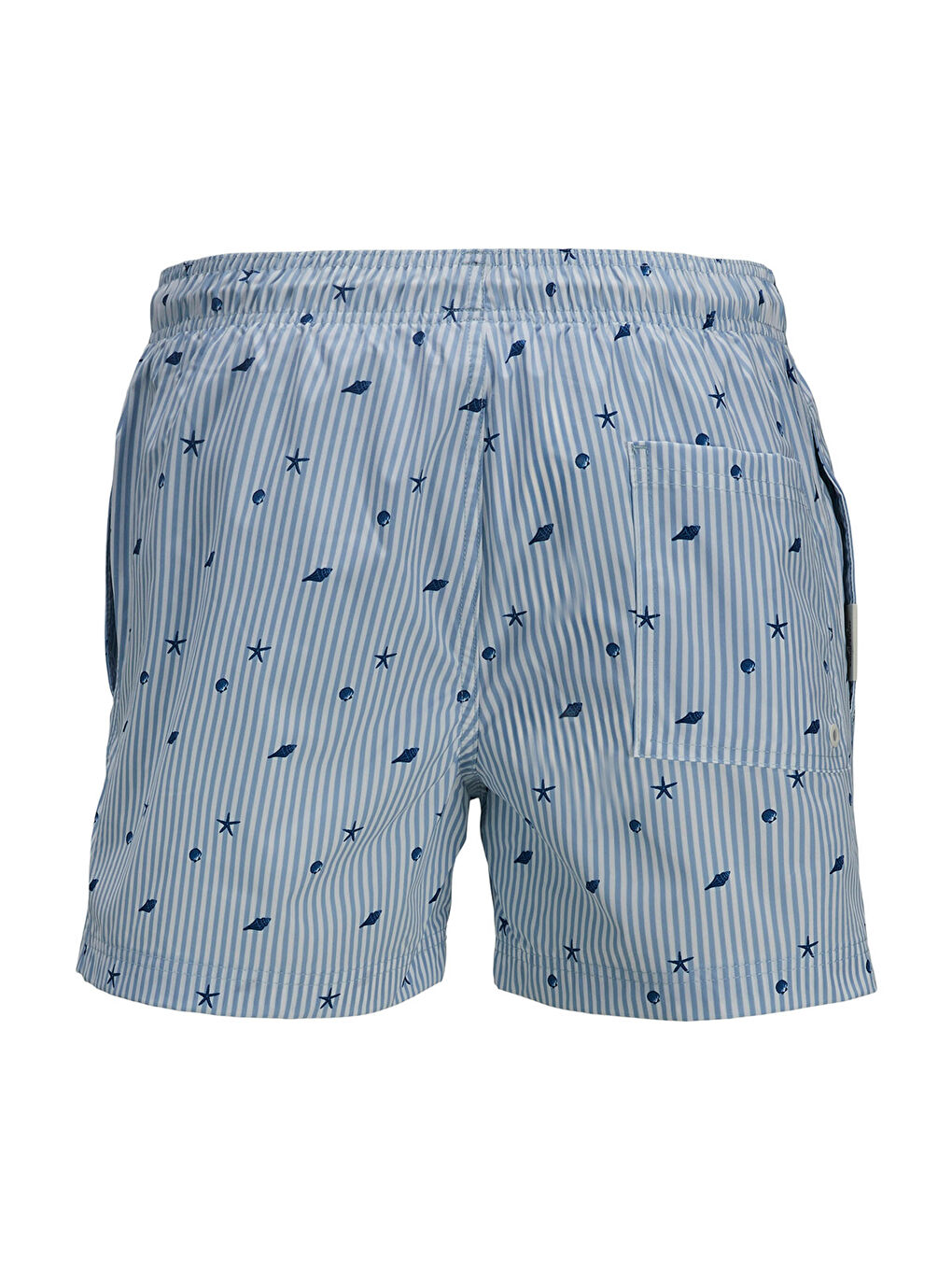 Maui Mini Stripe Erkek Mavi Mayoşort-1