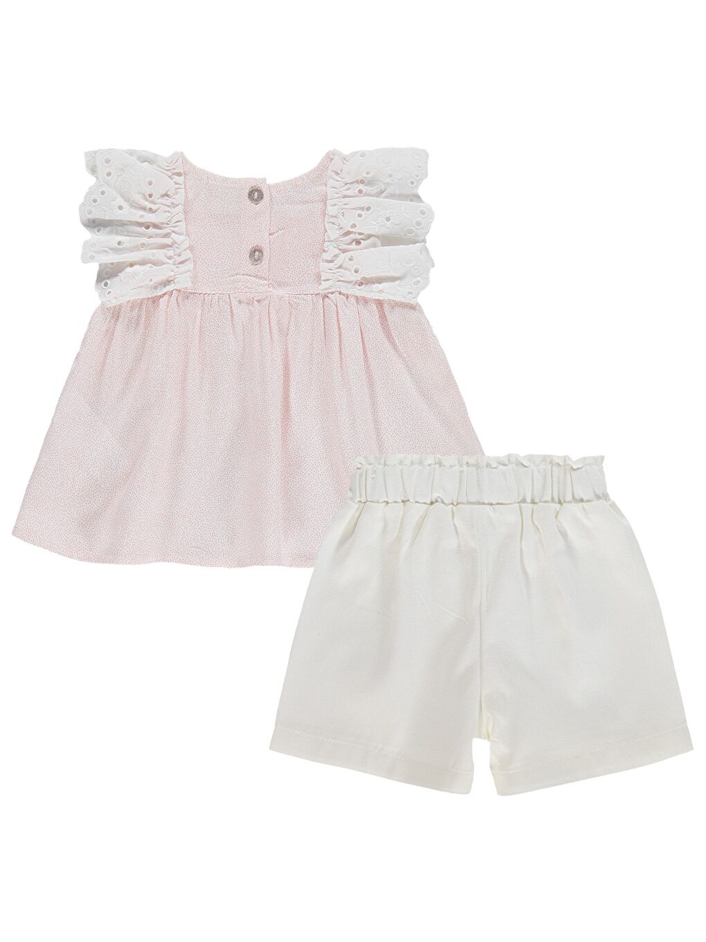 Baby Kol Brodeli 6-18 Ay Takım - Pembe-1