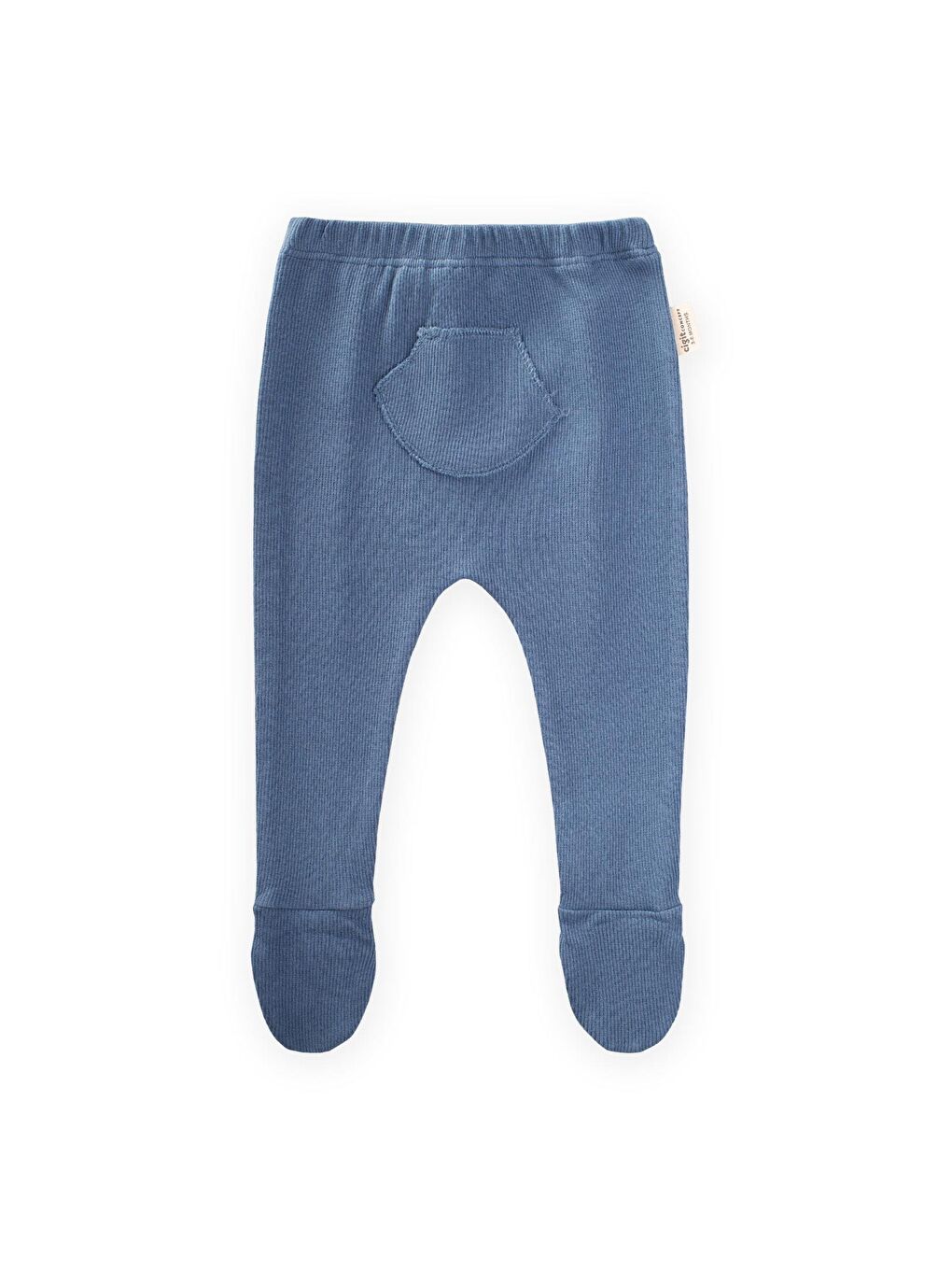 CİGİT Indigo Patikli Bebe Pantolon 0-1 Yaş İndigo Mavi