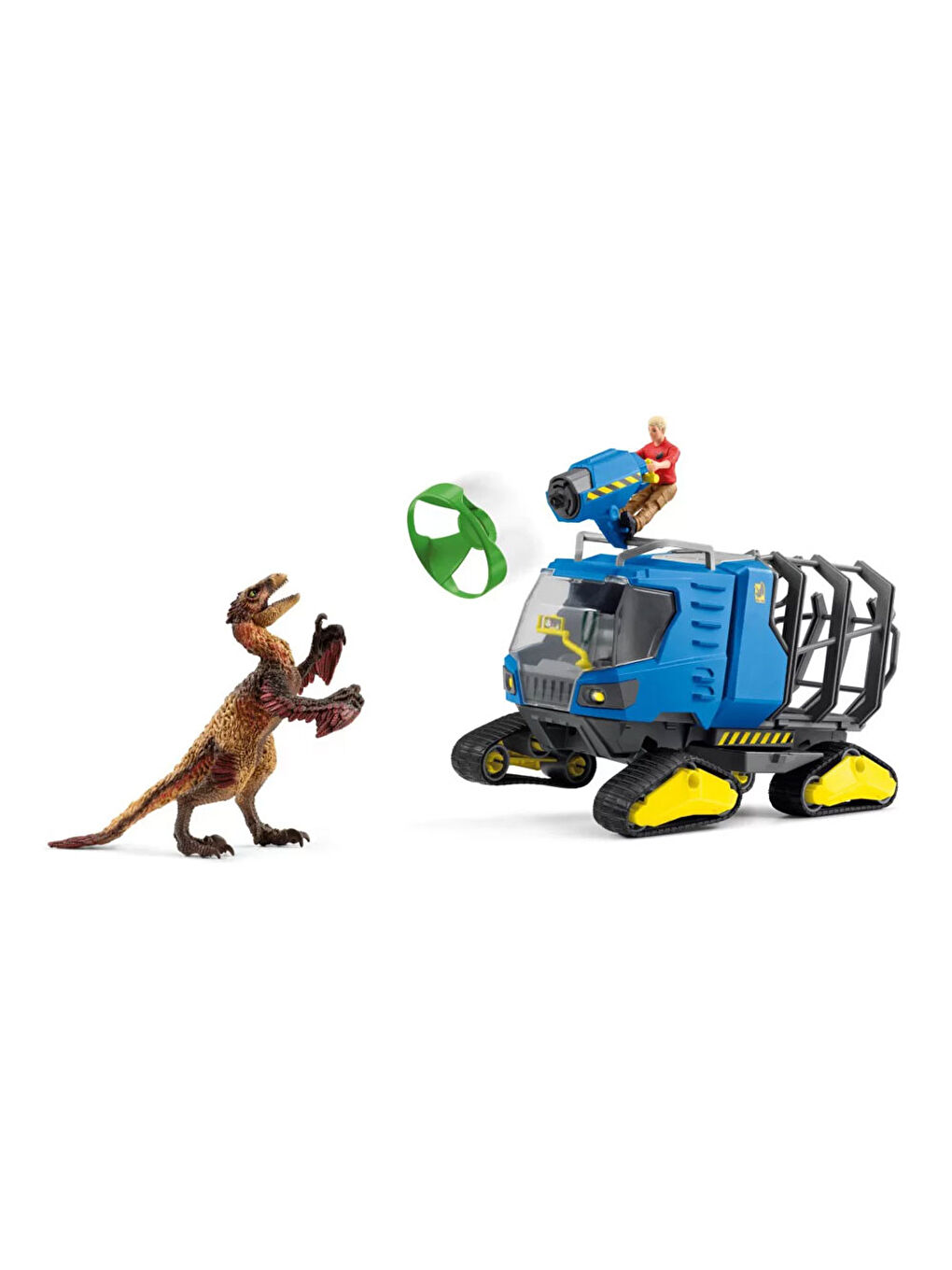 Schleich Renksiz Dino Takip Aracı 42604 - 1