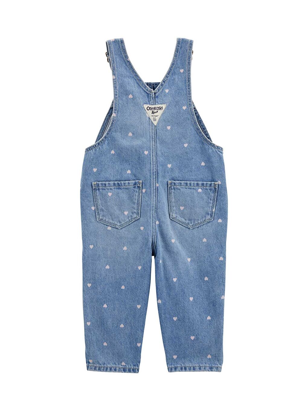 Kız Bebek Mavi Salopet-1