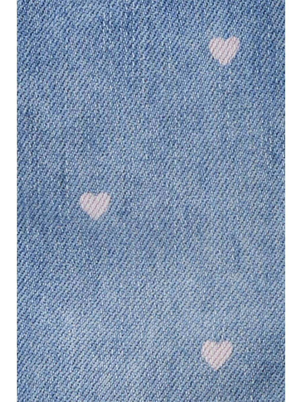 Kız Bebek Mavi Salopet-2