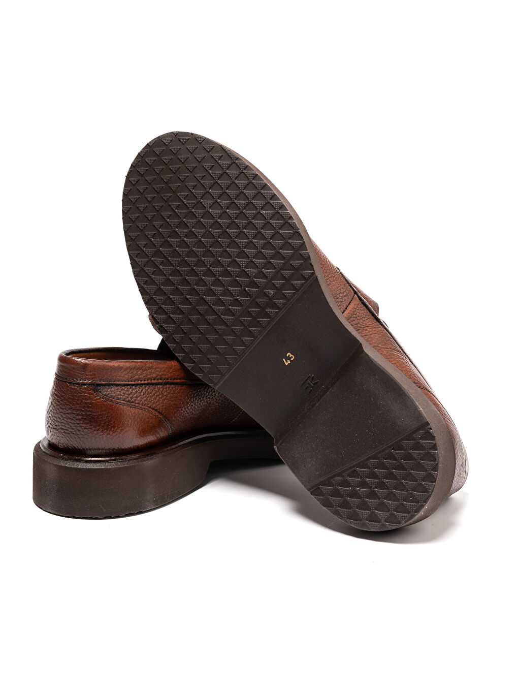 Kahverengi Erkek Oxford ( Klasik) VH-JMY 124-79 Taba Kapama Flotter-4