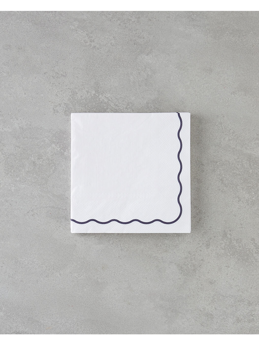 Latona 20'li Kağıt Peçete 33x33 cm Siyah - Beyaz