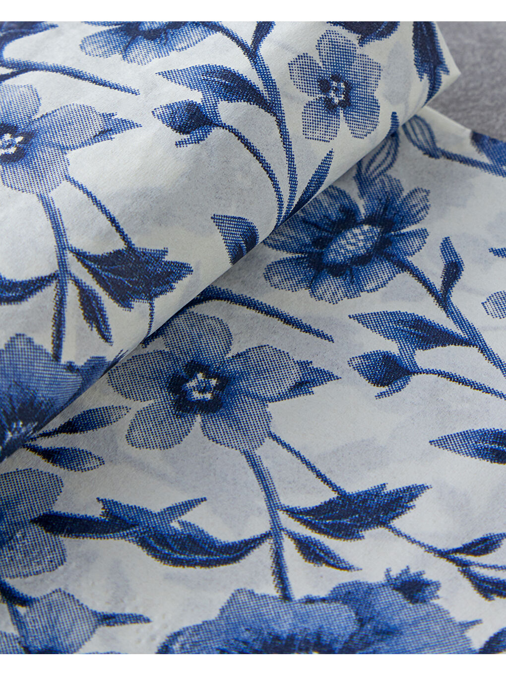 Bluebloom Kağıt 20'li Kağıt Peçete 33x40 Cm Mavi-2