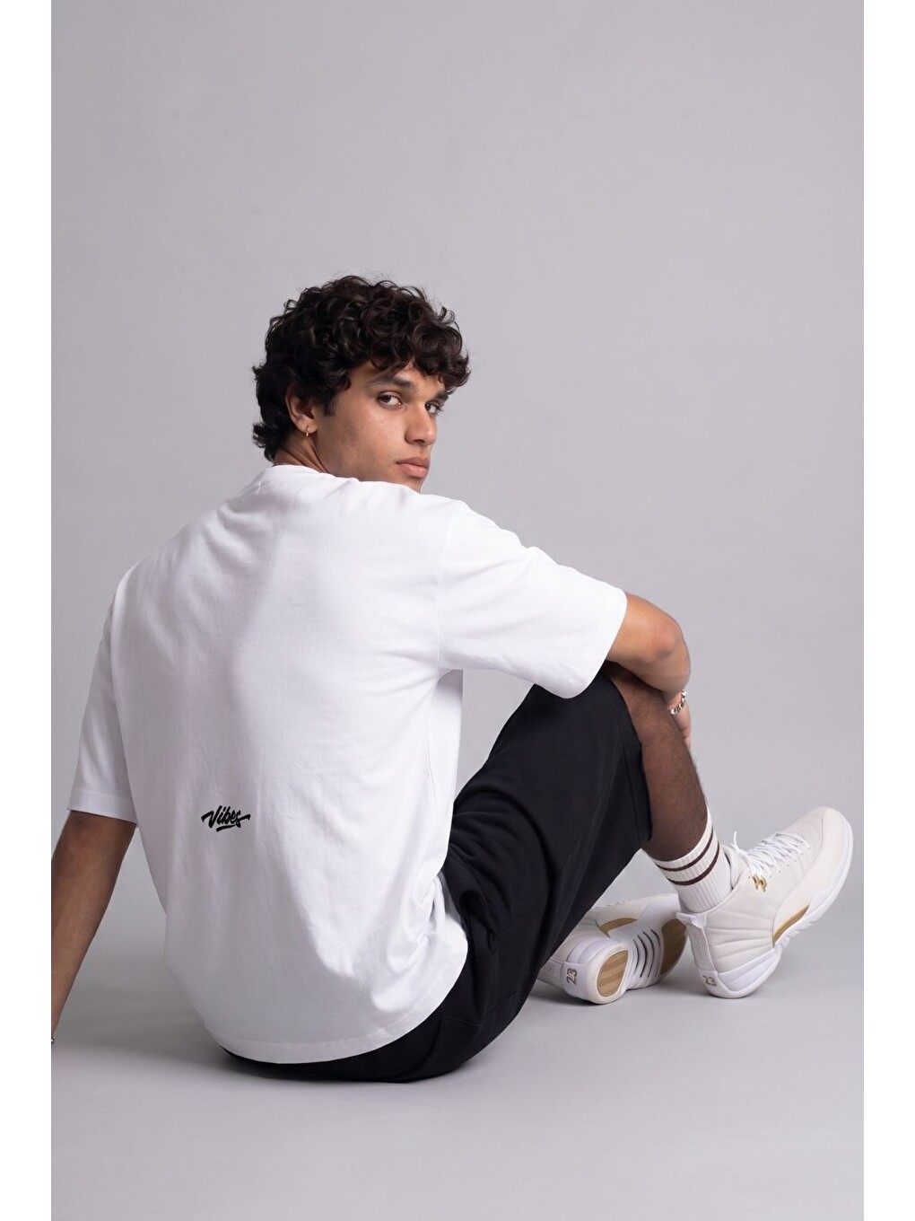 Take Me Oversize Beyaz T-Shirt-2