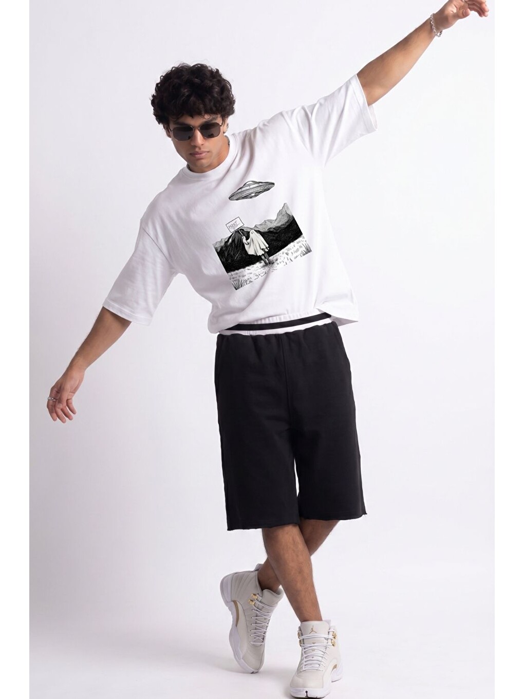 Erkek Yang Siyah Jorts